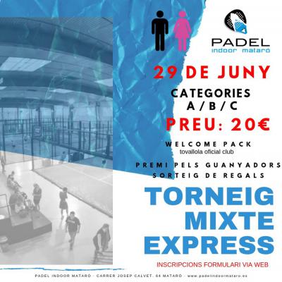 poster del torneo TORNEIG MIXTE EXPRESS