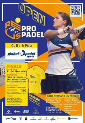 poster del torneo OPEN REUS PRO PADEL