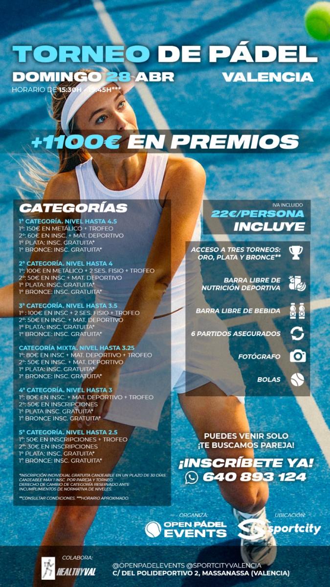 cartel del torneo