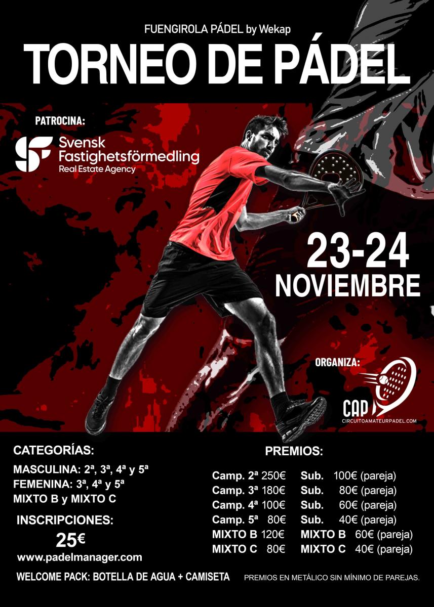 cartel del torneo