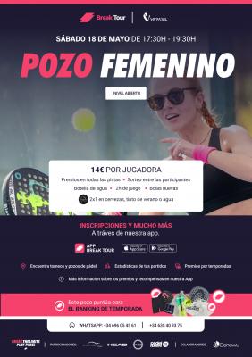 poster del torneo POZO FEMENINO VIMPADEL