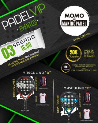 poster del torneo TORNEO PADELVIP