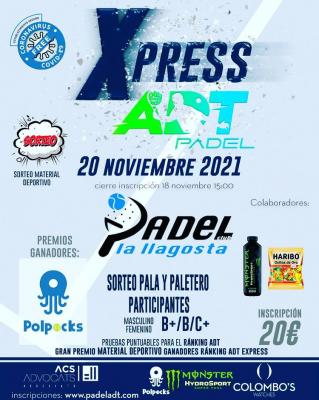 poster del torneo XPRESS ADT PADEL