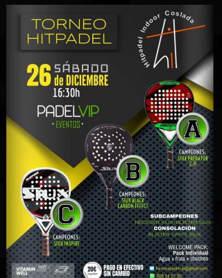 poster del torneo TORNEO HITPADEL