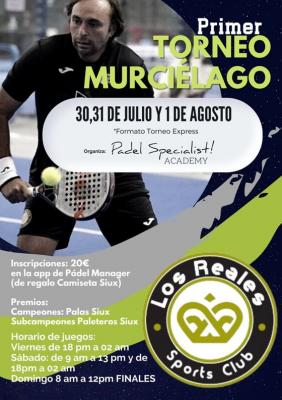 poster del torneo 1ER TORNEO MURCIÉLAGO