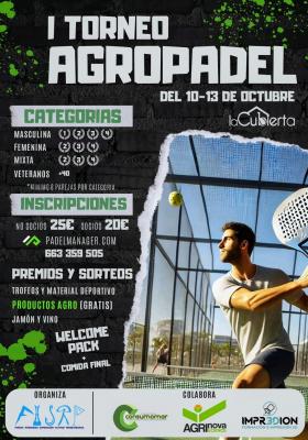 poster del torneo I TORNEO AGRO PADEL