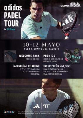 poster torneo ADIDAS PADEL TOUR BY SOFINCO