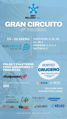 poster del torneo 3ª PRUEBA CIRCUITO EAST MALLORCA