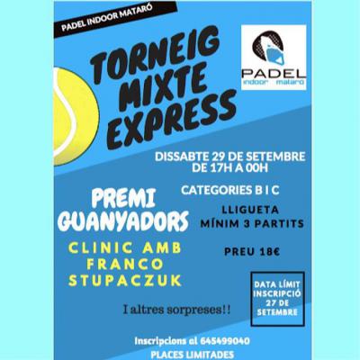 poster del torneo TORNEIG MIXTE EXPRESS