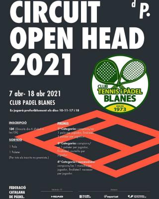 poster del torneo CIRCUIT OPEN HEAD 2021