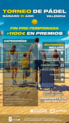 poster del torneo TORNEO 31 DE AGOSTO