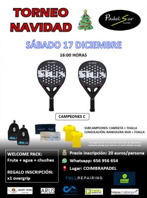 poster del torneo TORNEO PADELSUREVENTS