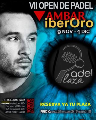 poster del torneo VII OPEN AMBAR IBERORO