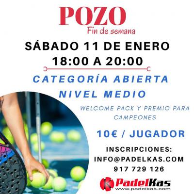 poster del torneo POZO FIN DE SEMANA