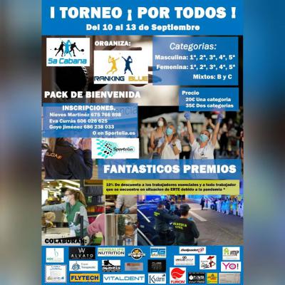 poster del torneo I TORNEO ¡POR TODOS!