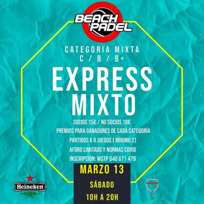 poster del torneo EXPRESS MIXTO