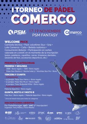 poster torneo I TORNEO COMERCO