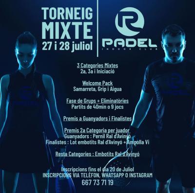 poster torneo TORNEIG MIXTE