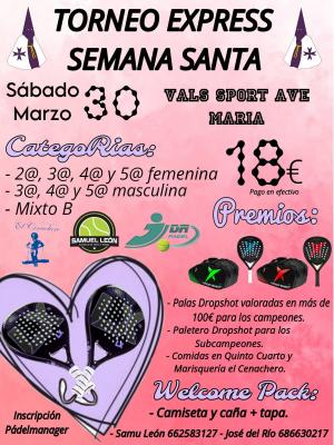 poster del torneo TORNEO EXPRESS SEMANA SANTA AVE MARIA