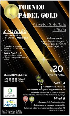 cartel del torneo