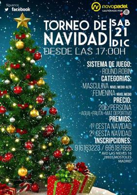 poster del torneo TORNEO DE NAVIDAD