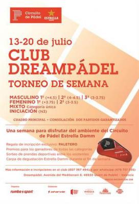 poster torneo TORNEO CIRCUITO ESTRELLA DAMM