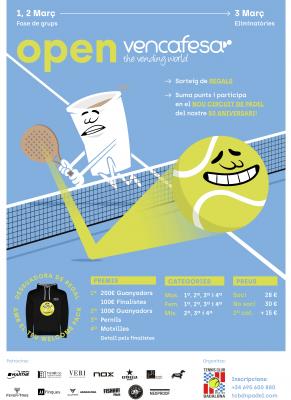 poster del torneo OPEN VENCAFESA