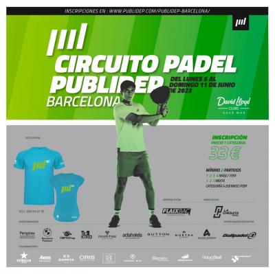 poster del torneo 4ª PRUEBA DEL CIRCUITO PADEL PUBLIDEP 2023