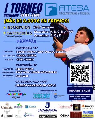 poster del torneo TORNEO SOLIDARIO FITESA