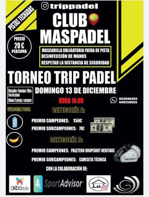 poster del torneo TRIPPADEL