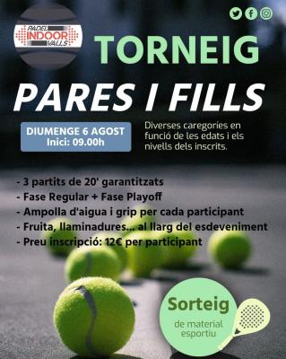 poster del torneo TORNEIG PARES I FILLS