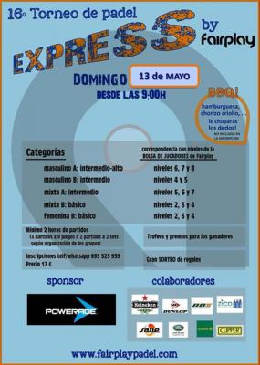 poster del torneo 16º EXPRESS by FAIRPLAY