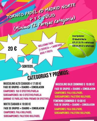 cartel del torneo