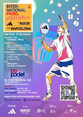 poster torneo 2024 BARCELONA OPEN