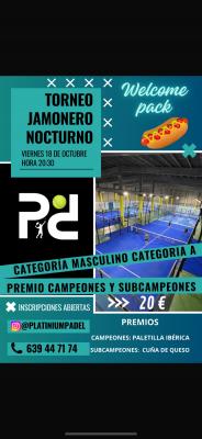 poster torneo JAMONERO NOCTURNO