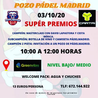 cartel del torneo