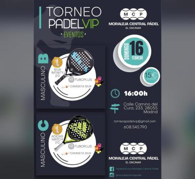 poster del torneo TORNEO PADELVIP