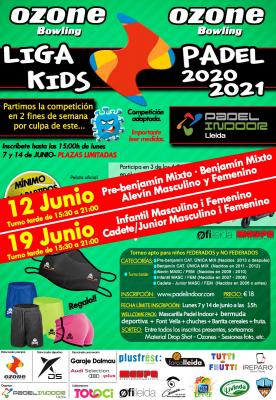 poster del torneo 1A PROVA OZONE KIDS PÀDEL 2021