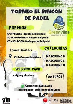 poster del torneo TORNEO MASCULINO