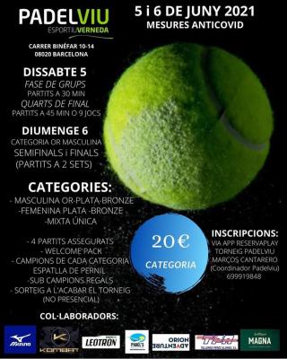 poster torneo TORNEO DE PADEL