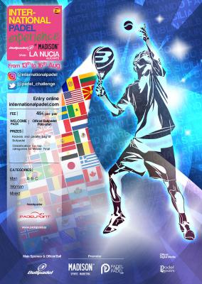 poster del torneo INTERNATIONAL PADEL EXPERIENCE - LA NUCIA