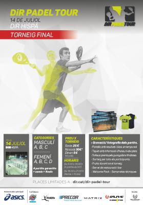 poster del torneo XPRESS 12 HORES DiR PADEL TOUR