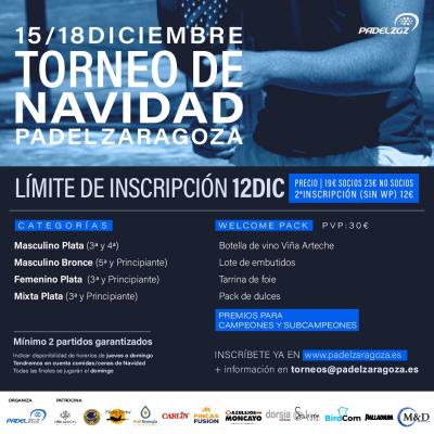 poster del torneo TORNEO DE NAVIDAD