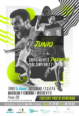 poster del torneo TORNEO SA CABANA JUNIO RANKING BLUE