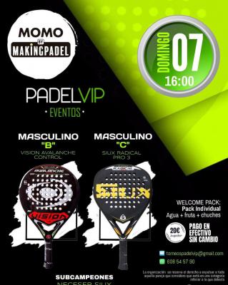 poster del torneo TORNEO PADELVIP