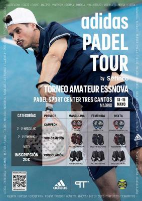 poster del torneo TORNEO ESSNOVA - PADEL SPORT CENTER TRES CANTOS