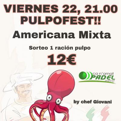 poster del torneo AMERICANA MIXTA