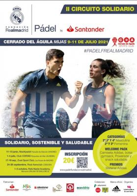 poster del torneo II CIRCUITO SOLIDARIO FUNDACION REAL MADRID