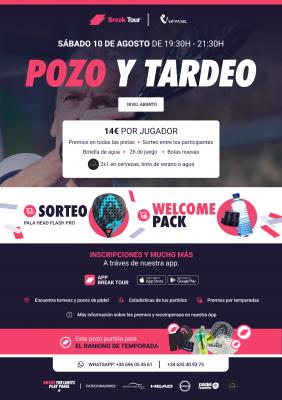 poster del torneo POZO Y TARDEO VIMPADEL