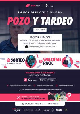 poster del torneo POZO Y TARDEO VIMPADEL